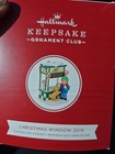 Super Rare New Hallmark Keepsake Ornament 2019 Member Exclusive Christmas Window