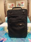 Tumi T Tech Expandable Rolling Carryon 21  Black Upright Suitcase Garment 56016d