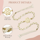 Handfasting Cord For Wedding -  Handfasting Cord Wedding Cord  Gold Wedding Rope