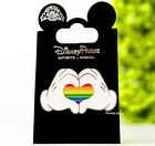 Disney Pride Collection Pin Mickey Mouse Heart Hands New Authentic Pin Gloves