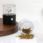 Electric Portable Auto Herb Garlic Grinding Crusher   Rechargeable Black Grinder