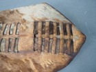 Good Old Antique South African Tribal Art Zulu Small Cow Hide Dance Shield Rare