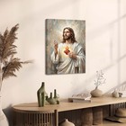 Sacred Heart Jesus Christ Christian Wall Art Canvas Print Home Decor Poster