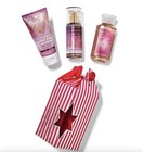 Bath   Body Works Strawberry Snowflakes Holiday Gift Set     3-piece Mini Travel