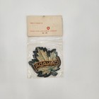 Nip Canada Green Maple Leaf Canadian Souvenir Travel Embroidered Patch