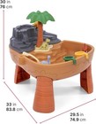 Step2 Dino Dig Sand And Watertable  Kids Activity Sensory Playset