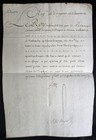 1753 - Louis Xv Military Signed Leave Document     Regiment Of Dragoons Of Caraman