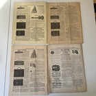 3 Vintage 1 Antique Perry s Musical Magazine Lot Ephemera Fair Condition