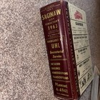 1963 Saginaw Michigan Polk s City Directory With Advertising