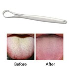 1pc Useful Tongue Scraper Stainless Steel Oral Tongue Cleaner Medical Mouth Oral