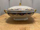 Vintage Union K Czech China Square Covered  Dish With Lid Mfg Between 1921 -1939