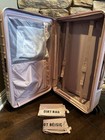 Nwt B  is Atlas Pink Glossy The Medium Check-in Roller 26    Luggage