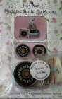 Just Nan Madame Butterfly Mouse On Tin Set Cross Stitch Chart  Tin   Emb 