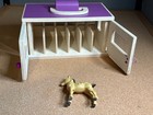 Breyer Unicorn Magic Wooden Stable Carry Case  59218 Stablemates W  Foal