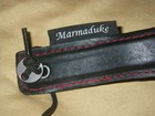 Marmaduke Saxophone Neck Strap - Feather Iv Leather Regular  Fixed Brass Hook