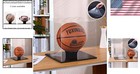 Clear Acrylic Display Case Uv Protected Acrylic Basketball Holder  Display Case