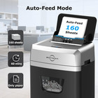 Bonsen 160-sheet Autofeed Micro-cut Heavy Duty Paper Shredder For Office