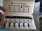 Osmiroid Fountain Pen-set 6 Nibs British Ade New On Box