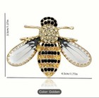 Bee Brooch Pin  Bee Pin Gift Idea  Sparkle Rhinestones 