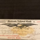 1871 Merchants National Bank Canceled Check