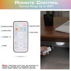 Everbrite Puck Lights 6-pack Wireless Led Puck Light Under Cabinet Lights Timer