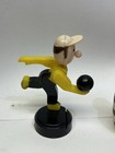 Vintage Bowling Lot Card Holders Wood Acrylic Toy Figure Fehr   s Beer Record Book