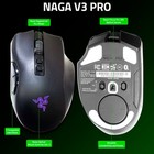 Razer Naga V2 Pro Wireless Focus Pro 30k Optical Sensor Dpi Mmo Gaming Mouse     