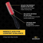 Denman Classic Styling Brush 5 Row D14     Hair Brush For Separating  Shaping