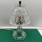 Glass Lamp Boudoir Vintage Bed Side Night Light Table Lamp 11   h