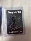 Exo Superm Baekhyun Official Photocard 1st Album Selfie Card   Kpop Korea