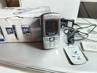 Panasonic X300 Flip Phone Eb-x300asgus Silver Cib Vintage Gsm Mobile Rare Retro