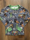 Hanna Andersson Organic Cotton Long Johns Pajamas Size 130 8 Star Wars Christmas