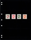  3 25 Scott Value - 1958-59 Dominican Rep Flowers Caribbean Sea Cv Mnh Nh Umm