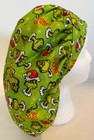 Christmas Grinch Print Size Large Medical Bouffant Scrub Cap Surgery Hat