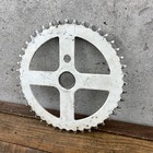 Vintage Bmx Sprocket 44t White Old School Bmx Freestyle 44 Tooth  1980s 1990s