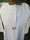 Antique Nightgown Nightdress Nightwear Nightshirt Textiles Farmerslinen Vintage