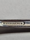 Vintage Wm Rogers Silverplate Tomato cranberry Serving Spoon 7 5  Long