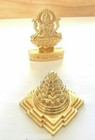 Metal Meru Sri Shri Shree Yantra Yantram And Vastu Laxmi Lakshmi Statue Peace 