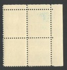 Vintage Unused Us Postage Block 5 Cent Stamps United States Monroe