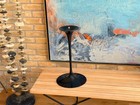 Knoll Saarinen 50th Anniversary Black Tulip Side End Table Base Vtg Metal Mcm
