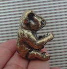 Vintage Style Solid Brass Small Koala Figurine Statue For Home Garden Decor