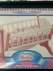Vtg Nib Pretty Baby    baby Rocking Bed    Doll Cradle Collector Edition