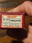 Vintage Starrett No  564 Test Indicator Machinist Tool In Box