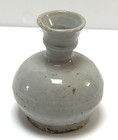 19c Korean White Glazed Pottery Jar