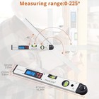 Digital Angle Finder - 16  Aluminum 400mm Lock Knob Level Gauge - By Proster