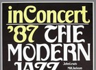 Modern Jazz Quartet     Rare Original Munich 1987 Jazz Concert Poster