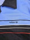 Vintage Adidas 1980 s Superstar Track Jacket Black   Blue Sz  Xl Excellent