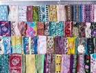Very Rare Lot Antique Vintage Sari Lace Edging Ribbon 50 Pcs Embroidered Ds54