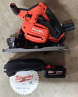 Milwaukee M18 Fuel Brushless 6 1 2  Plunge Track Saw W  5ah Battery 2831-20