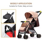 23  Baby Pram Stroller Pushchair Handle Grip Sleeve Pu Leather Bumper Bar Cover